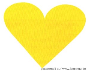 Fans zeigten 4.500 gelbe Herzen.