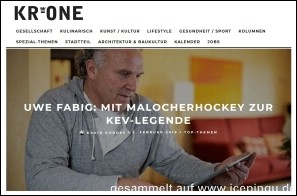 Ein toller Artikel über Uwe Fabig:  Mit Malocherhockey zur KEV-Legende.