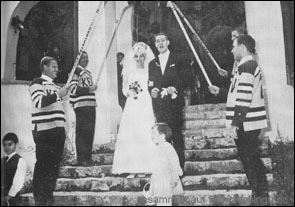 Hochzeit von Toni Pohl.