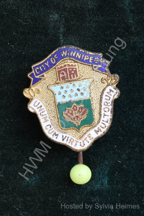 City of Winnipeg Anstecker