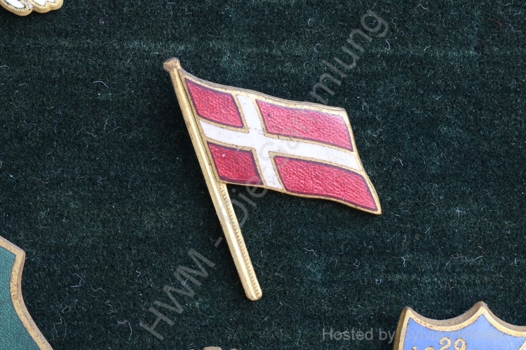 Dänemark Länderflagge Anstecknadel