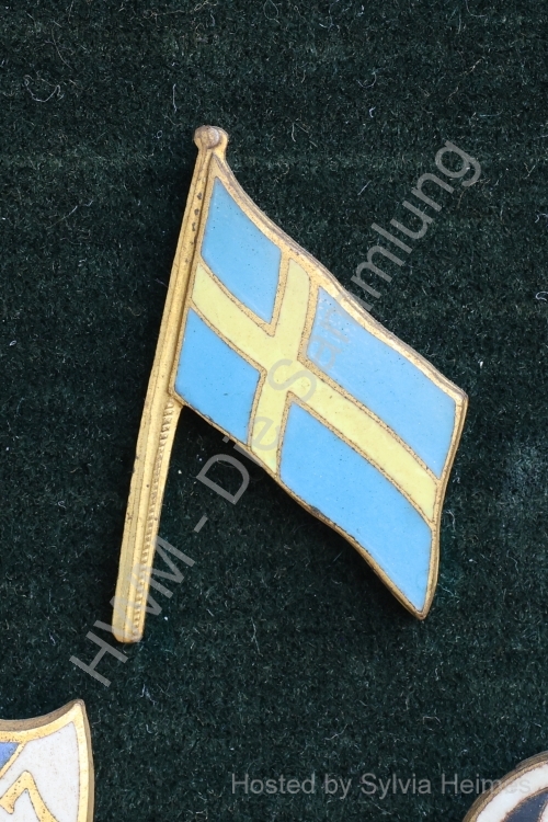 Schweden Länderflagge Anstecknadel