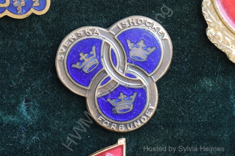Svenska Ishockey Förbundet Anstecknadel