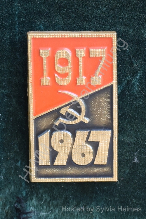 CCCP / UdSSR 1917-1967 Anstecker