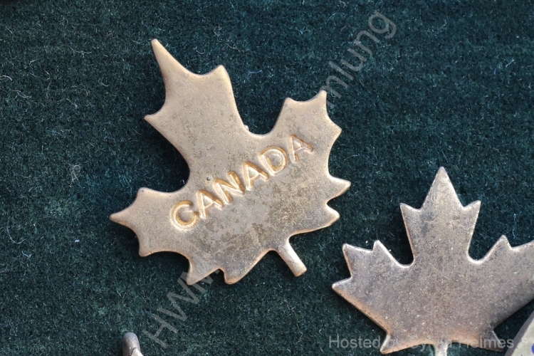 Ahornblatt mit Canada Anstecknadel