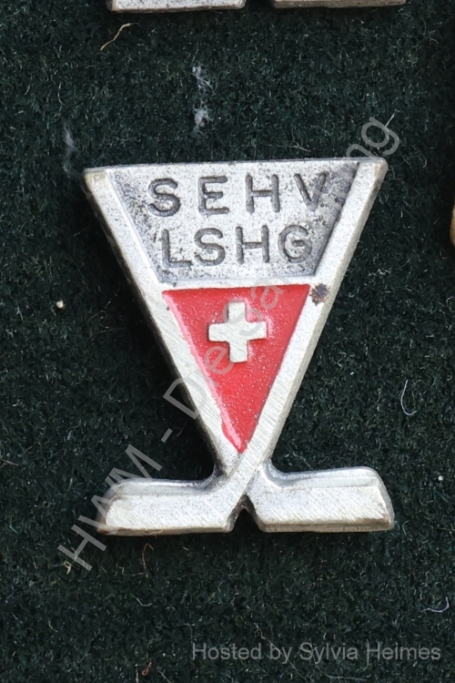SEHV LSHG Schweizerischer Eishockeyverband Anstecknadel