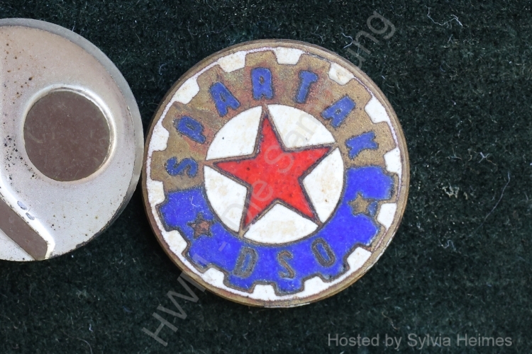 Spartak Praha DSO Anstecknadel