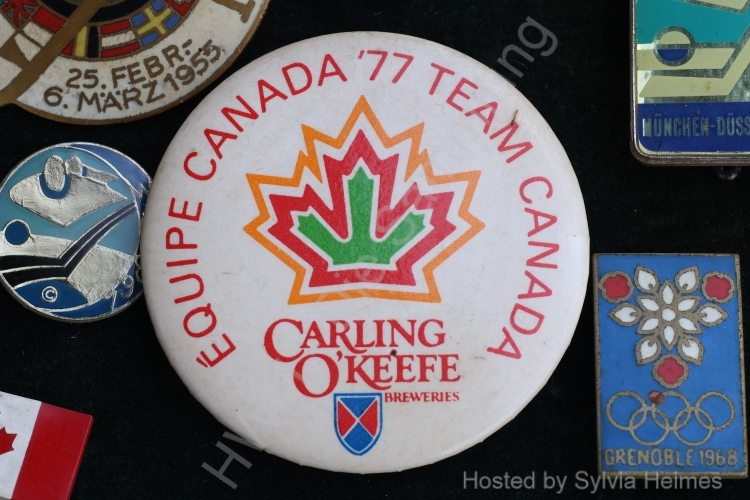 Equipe Canada '77 Team Canada Button