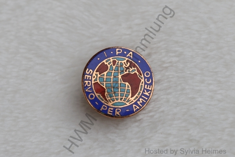 Police Association International ( IPA ) Krefeld Anstecker