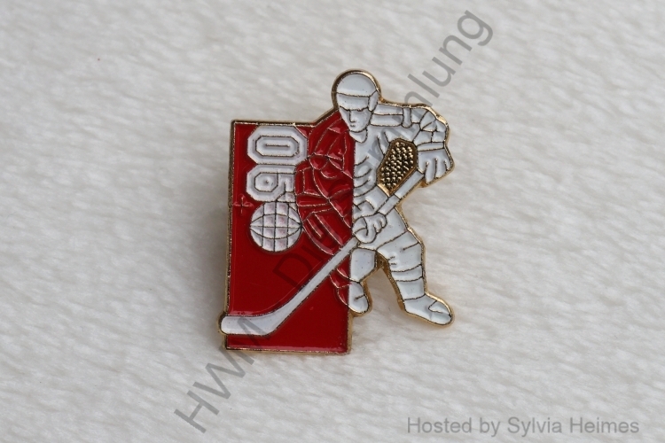 Eishockey Weltmeisterschaft 90 Anstecker