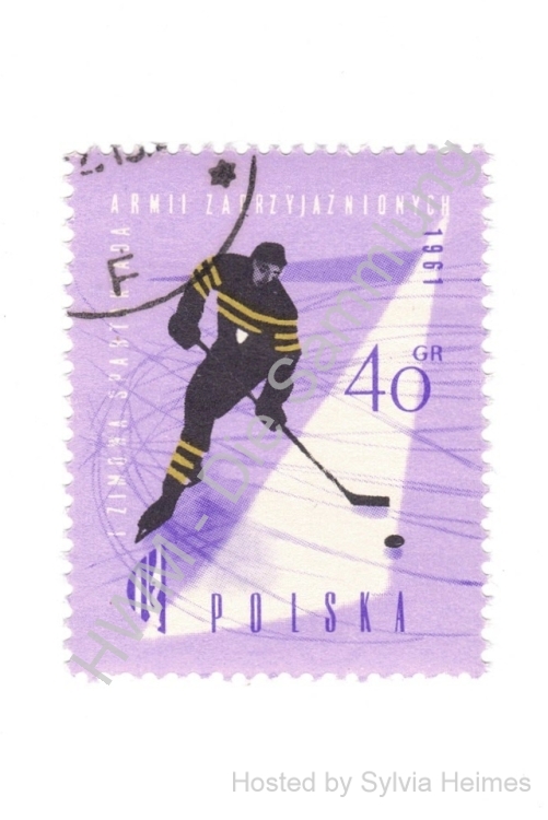 Briefmarke Polen ( 1961 ) Wert 40 GR