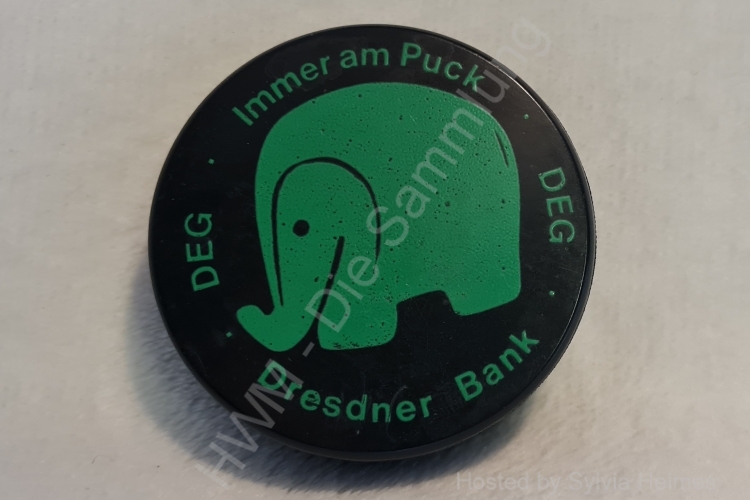 DEG Immer am Punk Dresdner Bank Puck