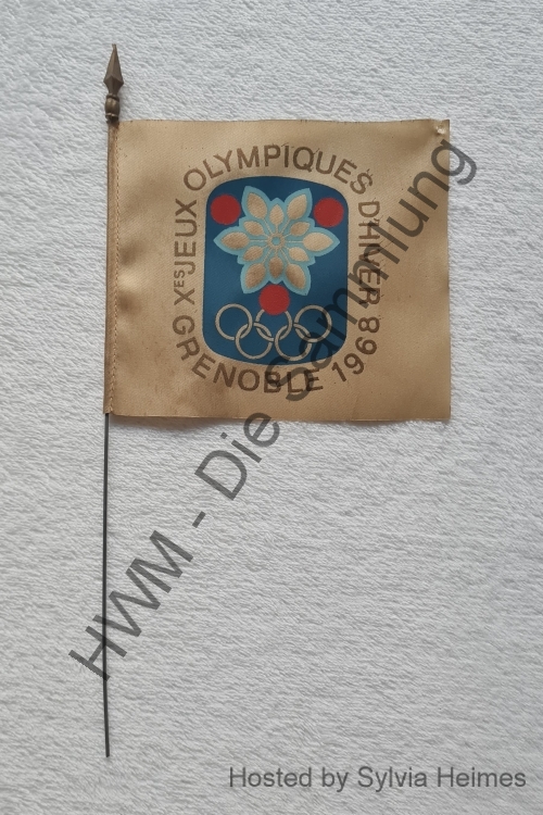 Xes Jeux Olypiques D'HIver Grenoble 1968 Wimpel