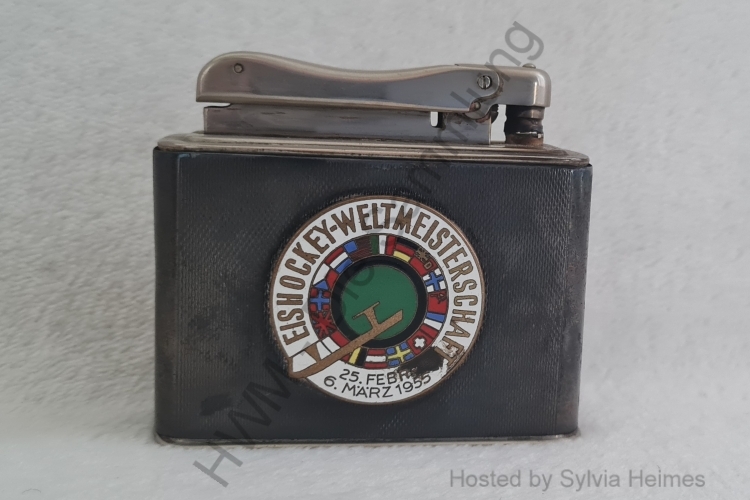 Eishockey-Weltmeisterschaft 25. Februar - 6. März 1955 Feuerzeug