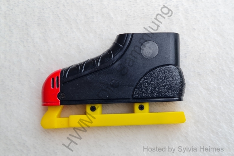 Eishockeyschlittschuh Feuerzeug