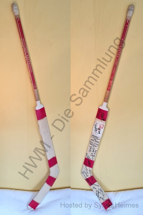 Birch Veneer extra Lite Torwartschläger links Fichtner bespielt