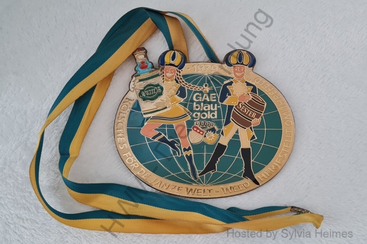 Kölsches för de janze Welt  - weed herjestellt om Krefeld 1979 Karnevalsorden