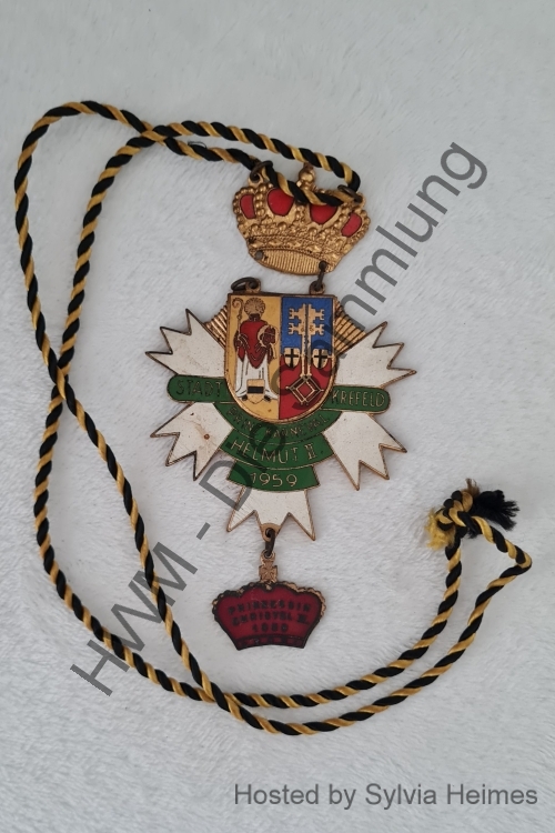 Prinz Helmut II 1959 Karnevalsorden