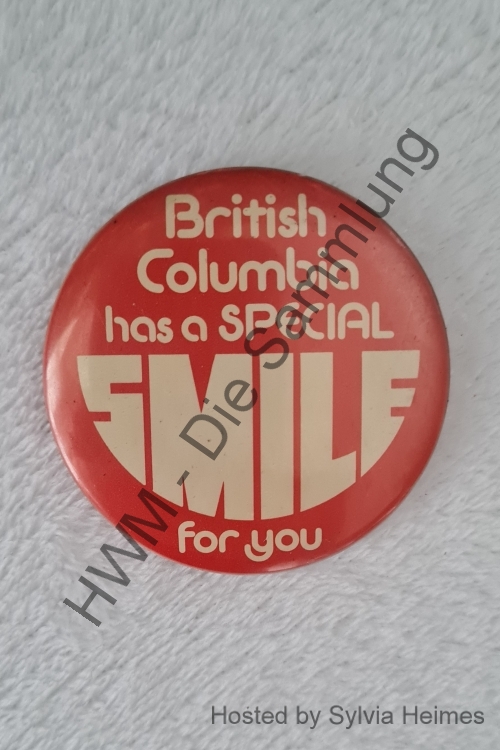 British Columbia has a special Smile for you Anstecker