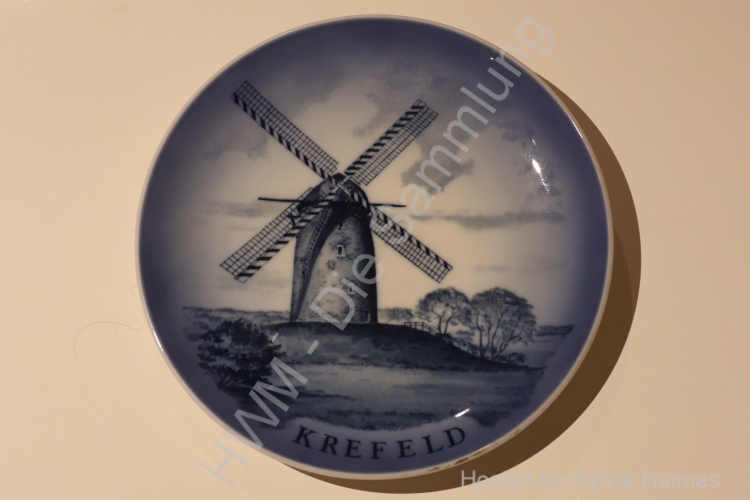 Krefeld Geismühle 1983/7 Schmuckteller 