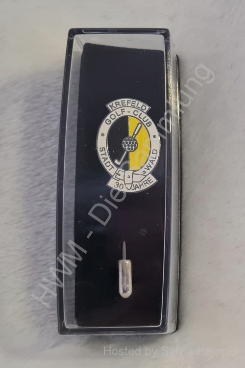 Golfclub Krefeld Stadtwald 30 Jahre Anstecknadel