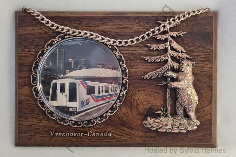Vancouver - Canada Erinnerungsbrettchen