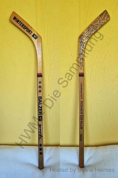 KEK 1. Mannschaft 1968/69 Deko Schläger ( Balzer Profi Wintersport )