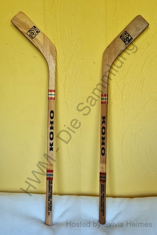 Eishockey WM 1975 München-Düsseldorf ( Koho ) Deko-Schäger