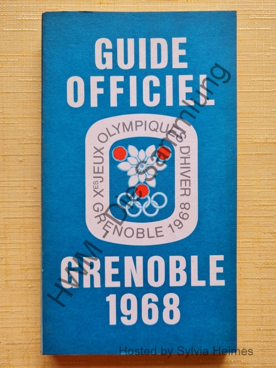 Guide Officiel Grenoble 1968 
