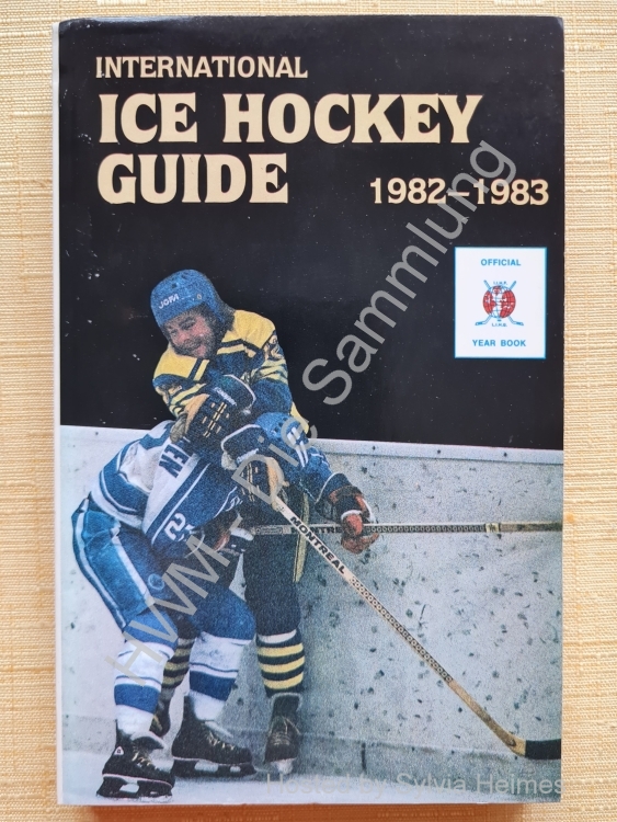 International Ice Hockey Guide 1982-1983 IIHF / LIHG englisch