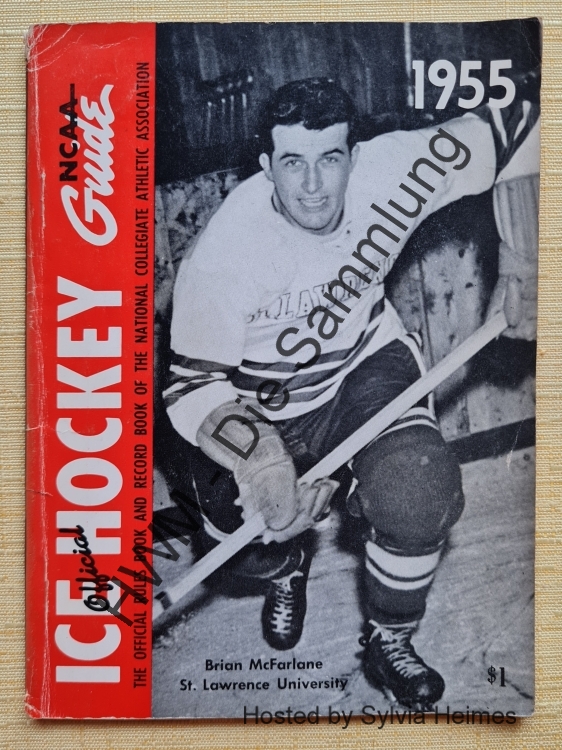 NCAA Official Ice Hockey Guide 1955