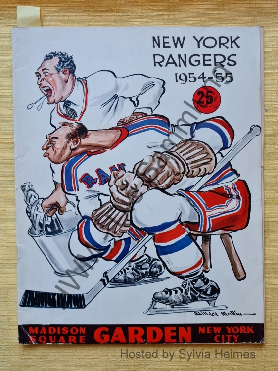 New York Rangers 1954-55