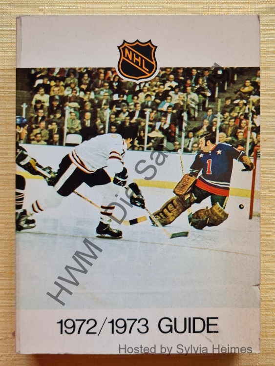 NHL 1972/1973 Guide