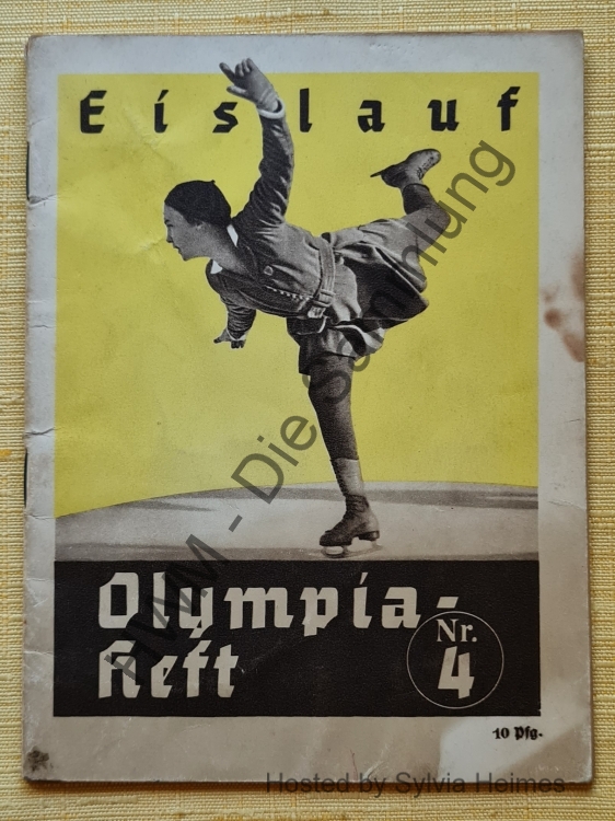 Olympiaheft Nr. 4 Eislauf