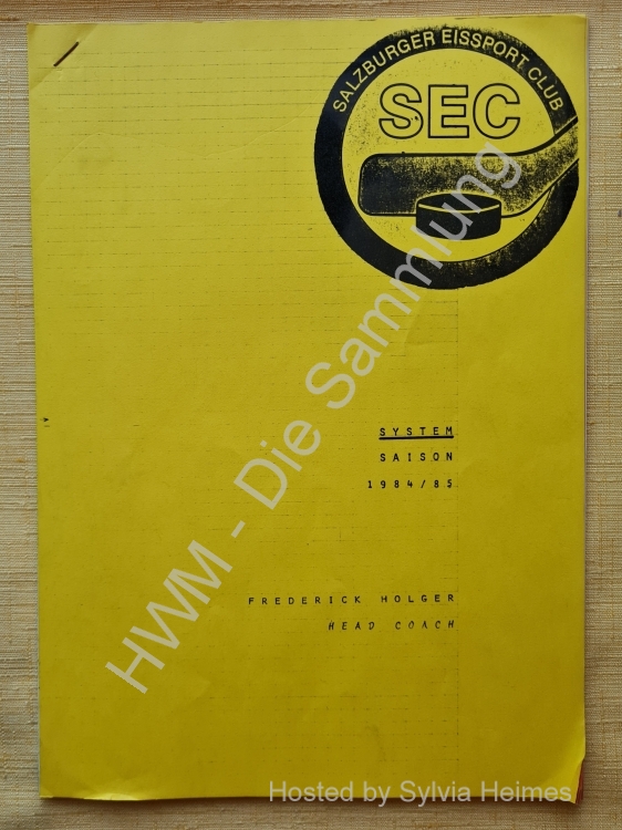 Salzburger Eissport Club - SEC Saison 1984/85
