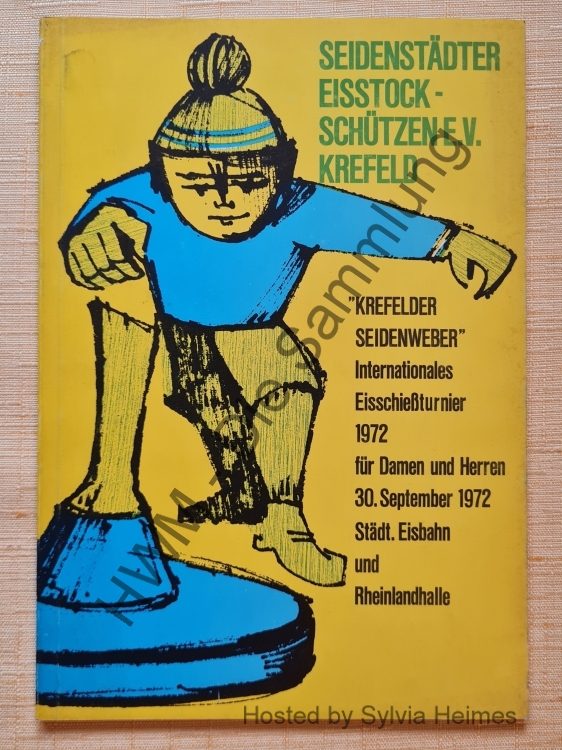 Seidenstädter Eisstock-Schützen e.V. Krefeld - Internationales Eisschießturnier 30.09.1972
