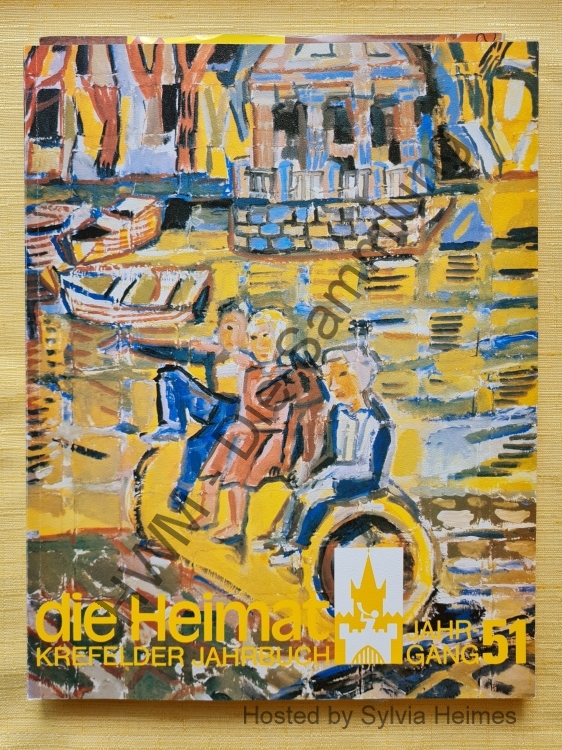 Die Heimat - Krefelder Jahrbuch Jahrgang 1951