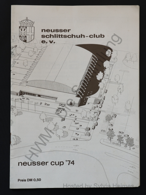Neusser Schlittschuh-Club e.V. Neusser Cup 1974