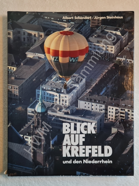 Blick auf Krefeld und den Niederrhein