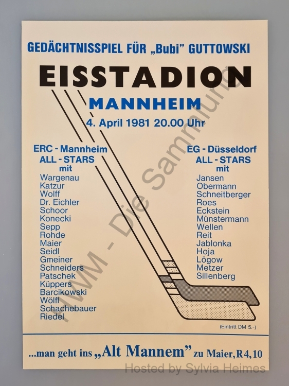 Gedächtnisspiel für Bubi Gottowksi Poster 