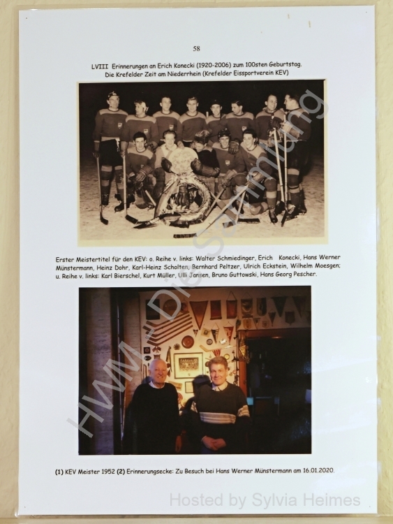 Auzug aus den Unterlagen Ralf Konecki Seite 58 DIN A 3 laminiert