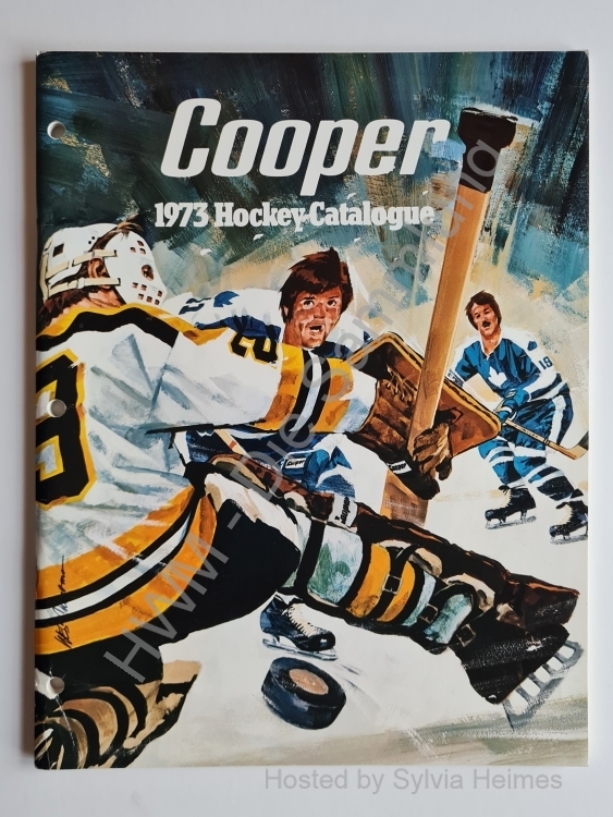Cooper 1973 Hockey-Catalogue