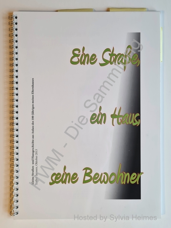 Eine Straße - ein Haus - seine Bewohner