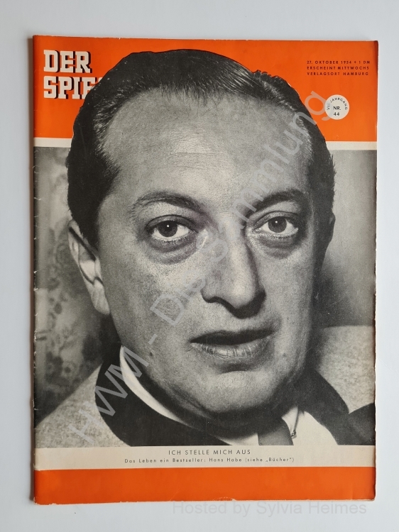 Der Spiegel 27. Oktober 1854