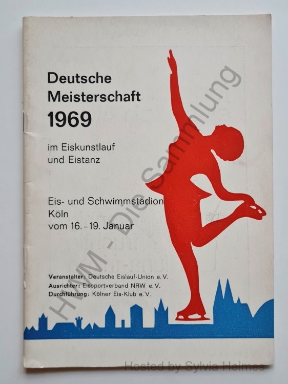 Deutsche Meisterschaft 1969 im Eiskunstlauf und Eistanz 16.-19. Januar 