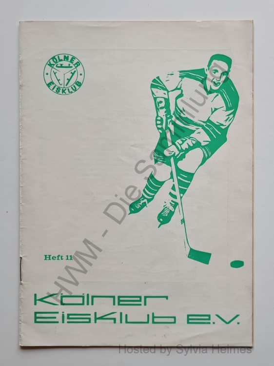 Kölner Eisklub e.V. Das Eissport-Echo 1969/70