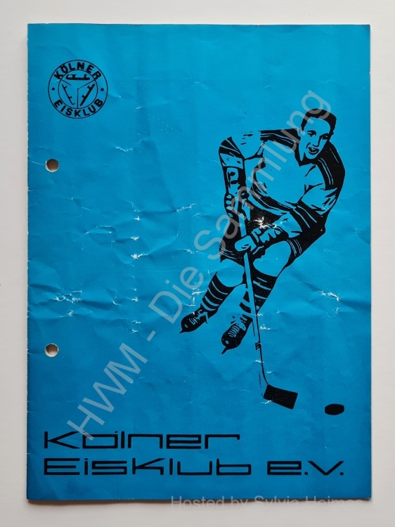Kölner Eisklub e.V. Das Eissport-Echo 1967/68