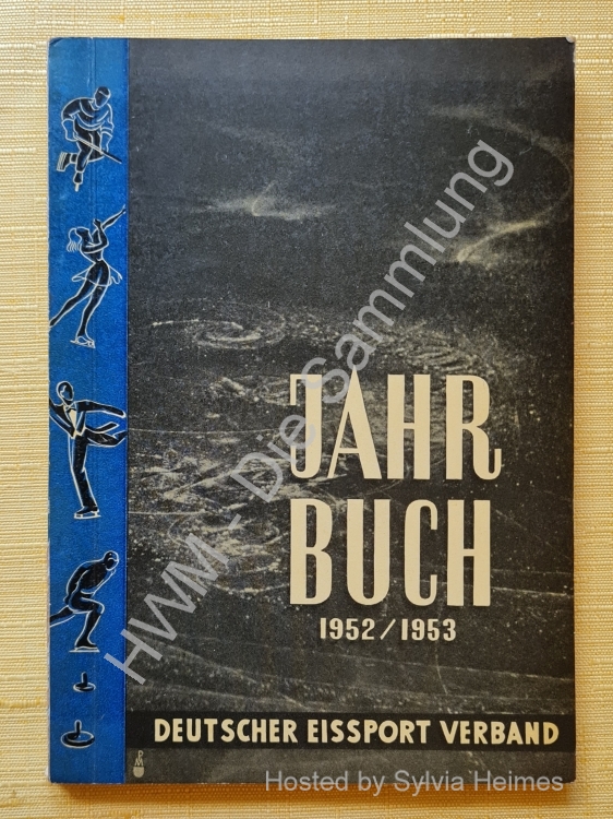 Deutscher Eissport Verband Jahrbuch 1952/1953 