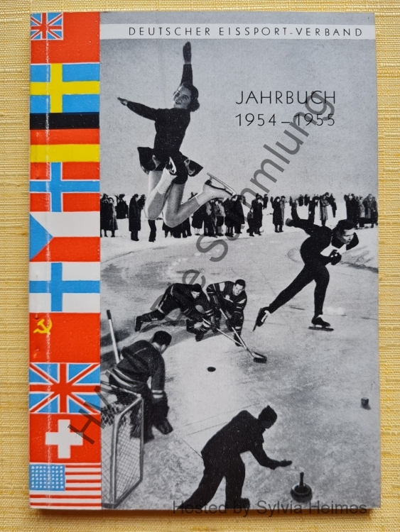 Deutscher Eissport Verband Jahrbuch 1954-1955 