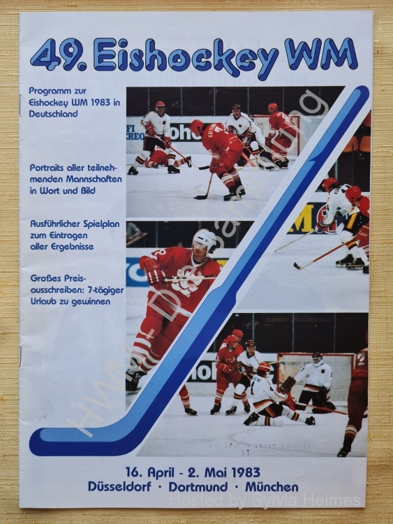 49. Eishockey WM 1983